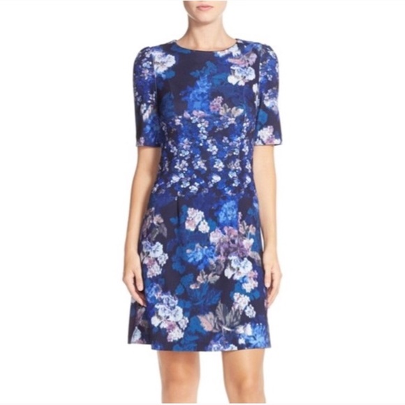 gracie floral scuba dress